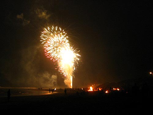 Fourth of July in Rockaway Beach)