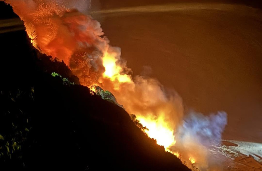 More Released on Lincoln City Hill Fire Caused By Fireworks - Central Oregon Coast Update