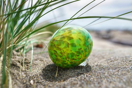 Central Oregon Coast Glass Float Drops Begin Again with Extra Color for Lincoln City