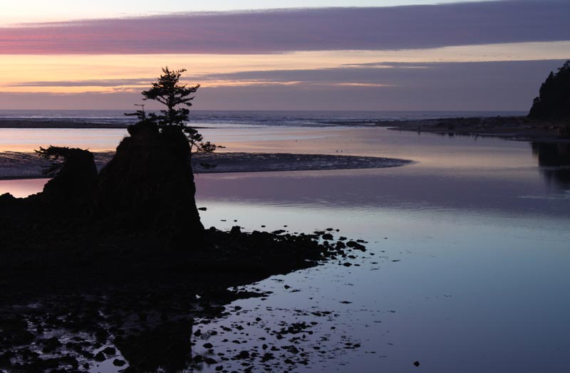 Taft and Siletz Bay, End of Lincoln City