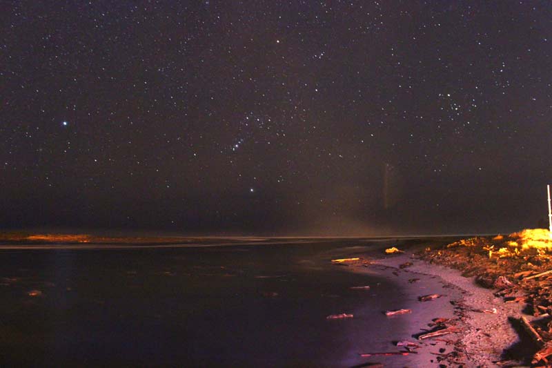 Milky Way's Disappearing Act from Washington / Oregon Coast 