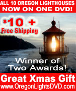 oregon coast lighthouses on dvd