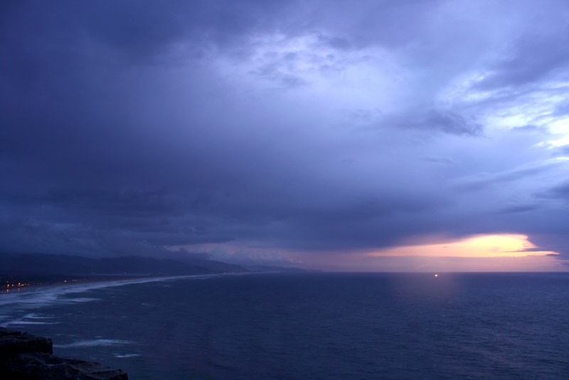 Marvels and Wonders Above Manzanita, Oregon Coast: Tricks of Clouds and Light