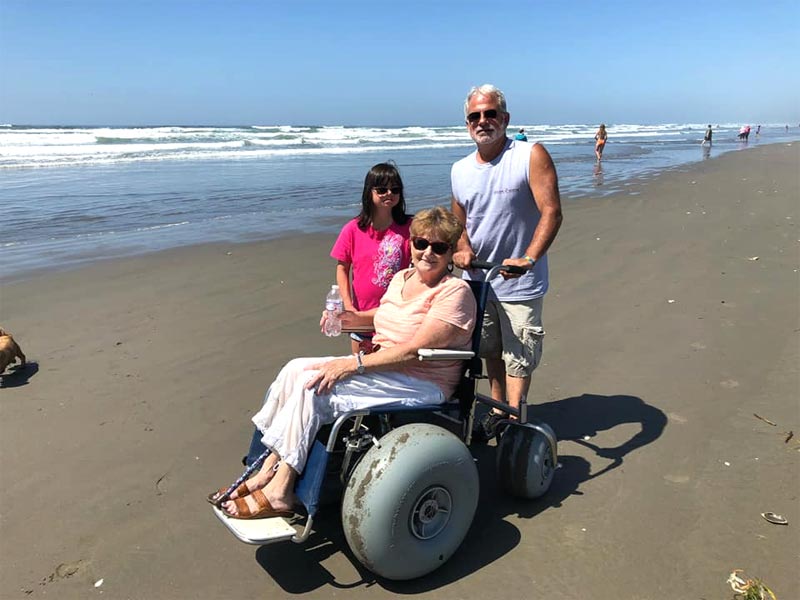 Oregon's Tillamook Coast Donates Beach Wheelchairs to Three Towns