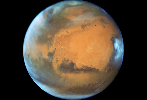 Mars is a bright red star in the skies over inland Oregon and the coast right now,