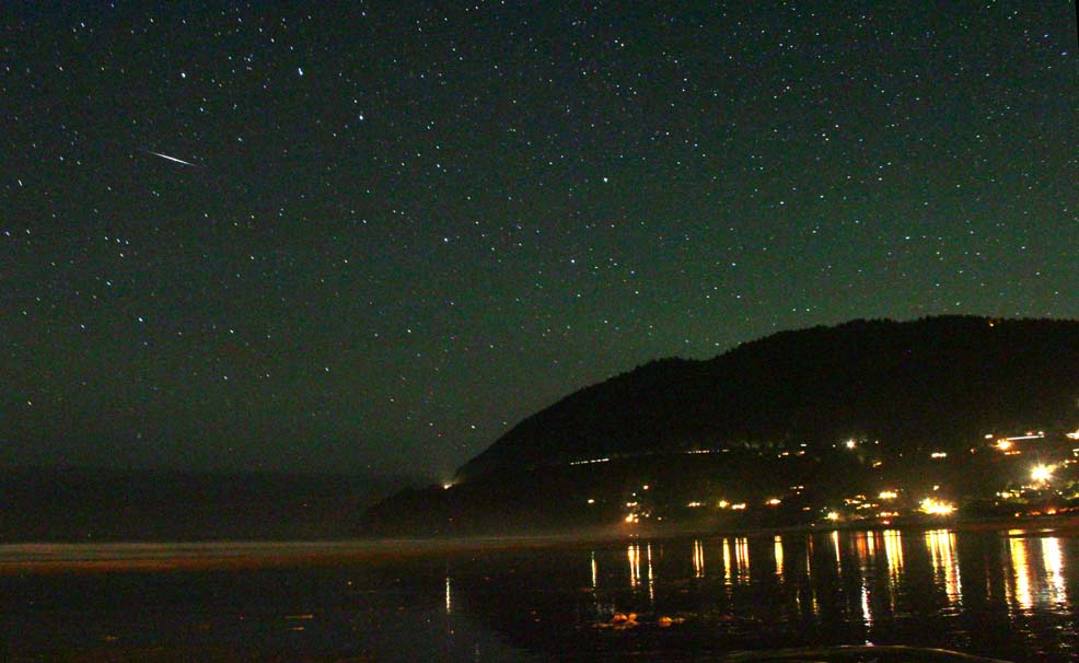 60 or More Meteors Per Hour Next Week for Oregon, Washington Coast