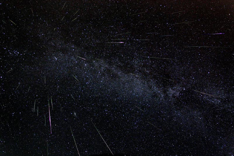 Meteor Shower and Rare False Dusk Over Oregon / Washington Coast? Yes, Please