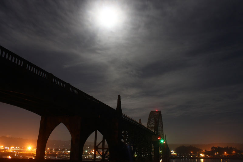 Unlucky Harvest Moon for Oregon Coast, Portland, Valley on Friday the 13th