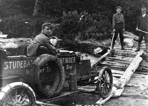 In 1912, when roads were still beaches