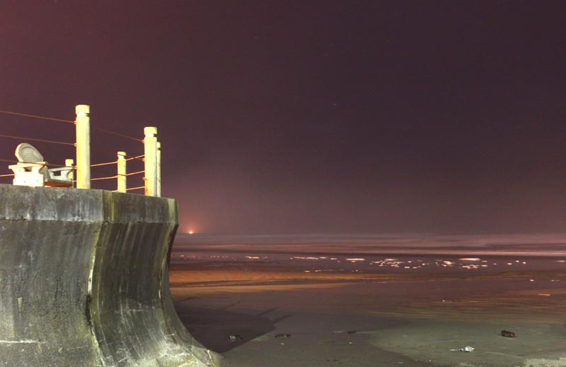 Mind-Bending Subtleties of Ocean Mist on an Oregon Coast Night 