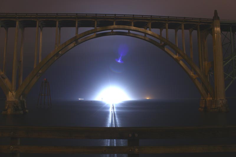 Newport's Yaquina Bay at Night: Video, Ethereal Wonders