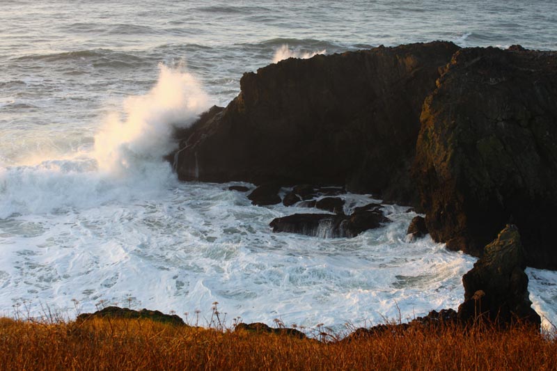 Yaquina Head Secret Cove, More Splashy Scenes