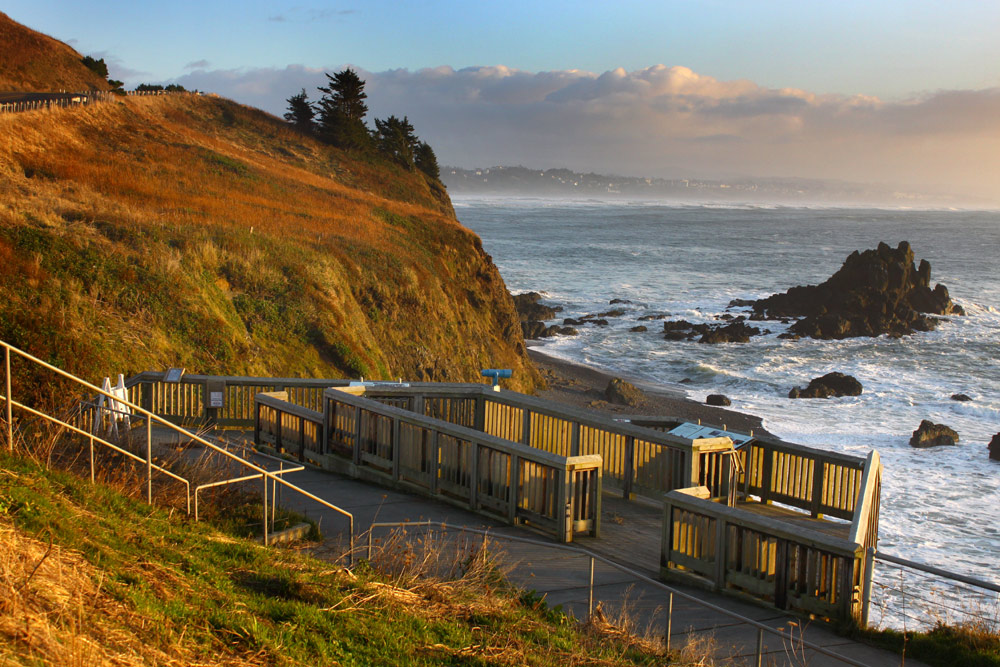 Yaquina Head - Near Tidepool Area, Viewing Platforms, Newport, Oregon Coast Virtual Tour