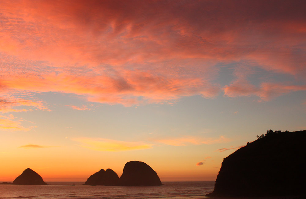 Summer Solstice, Longest Day of Year on Washington / Oregon Coast Brings Sunset Science, Parties