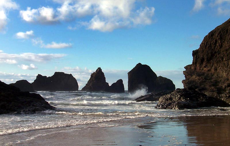 Other Side of Maxwell Point, Hidden Area Oceanside - Oregon Coast