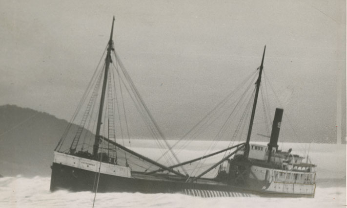 S. Oregon Coast Cottoneva Shipwreck a Tense Drama for Port Orford 