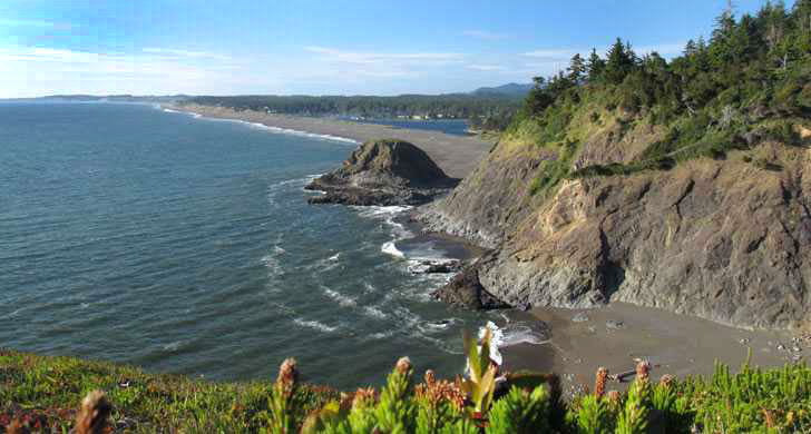 Three Agate Beaches on Oregon Coast: Gold Beach, Port Orford, Newport 