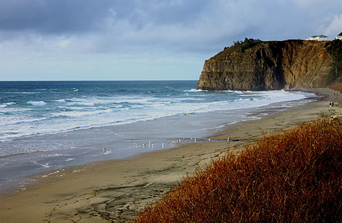 Tiny little Oceanside, sitting at the northern tip of the Three Capes Tour