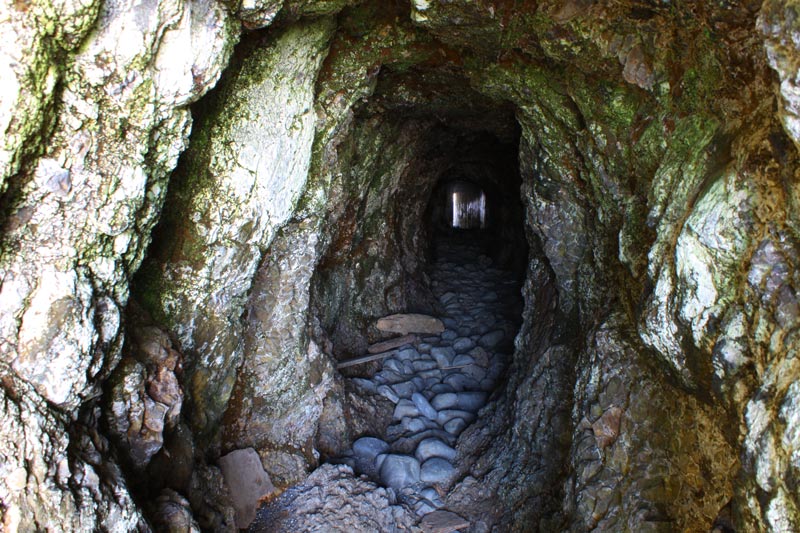 Oregon Coast Videos: Sneaker Wave / Storm and Spooky Tunnel 