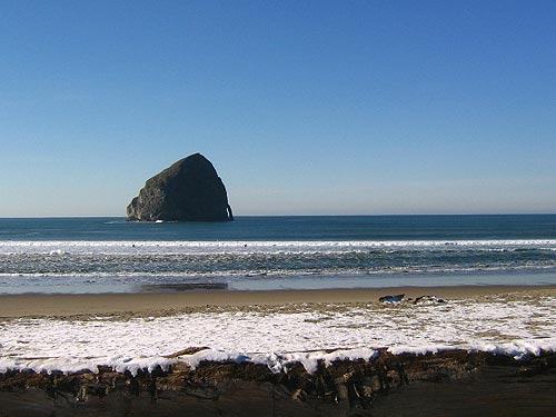 Light Snow for Portland, Oregon Coast Range, Maybe Beaches