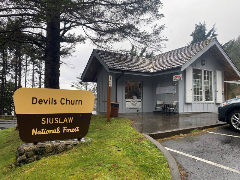 Concession Booth at Devil's Churn Vacant, Oregon Coast Officials Looking for Vendor 