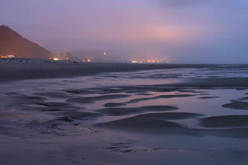 Rockaway Beach In A Whole New Light: Oregon Coast After Dark 