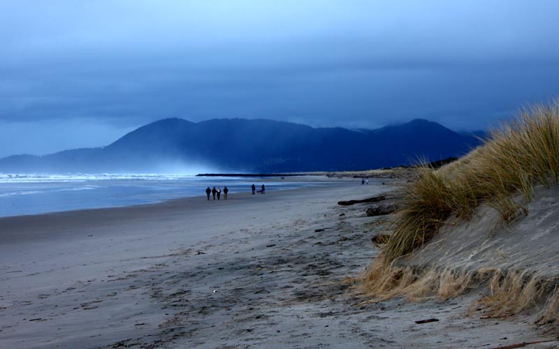 Tillamook County Lodgings, Seaside Beaches: N. Oregon Coast Slow Opening 