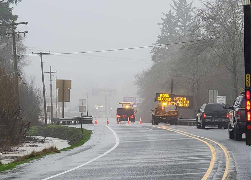 Flooding Closures, Delays Along Oregon Coast Highway 101 at Seaside, Neskowin, Coos Bay / UPDATES