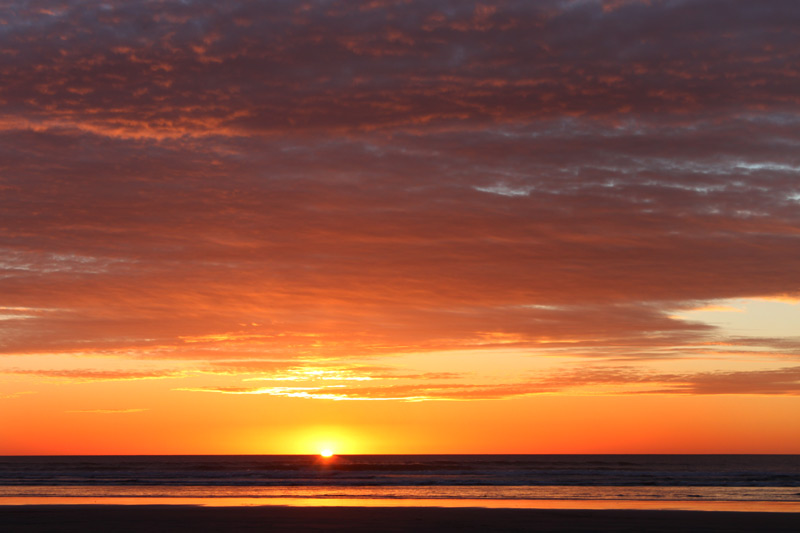 Sunset Science: Dusk Isn't What It Seems on Oregon, Washington Coast 