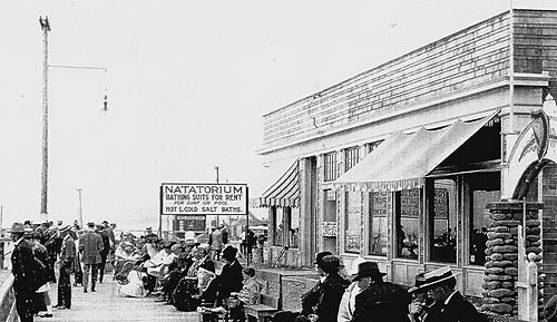 The original Seaside Natatorium at the Turnaround