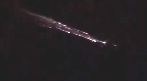 Fireball of Debris Over Oregon Coast, Washington, Canada Was Rocket