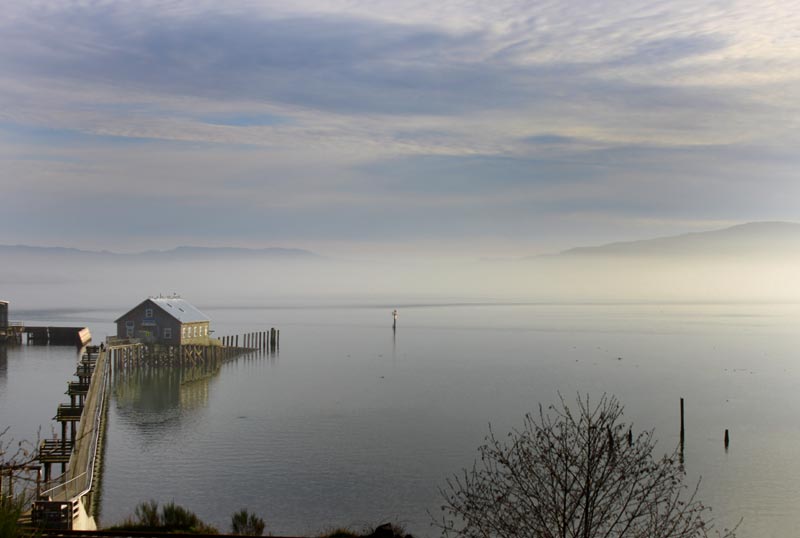 Garibaldi Mystery Answered: Historic Boathouse in N. Oregon Coast's Tillamook Bay