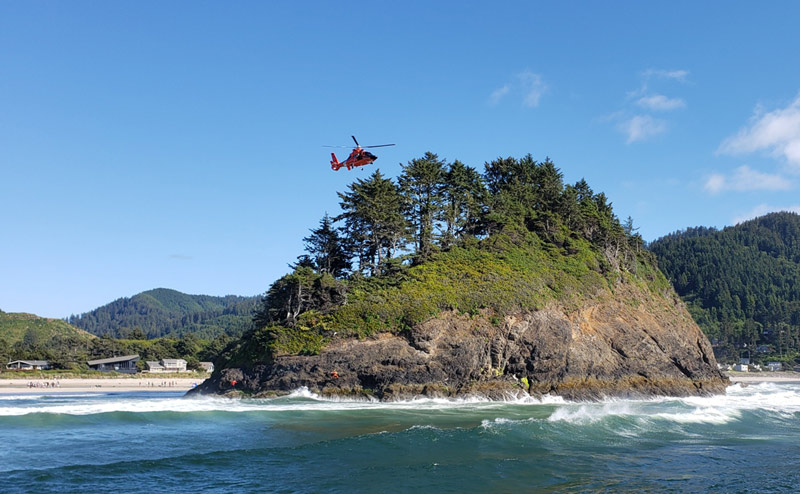 Two Rescues on N. Oregon Coast, One Murder Investigation 