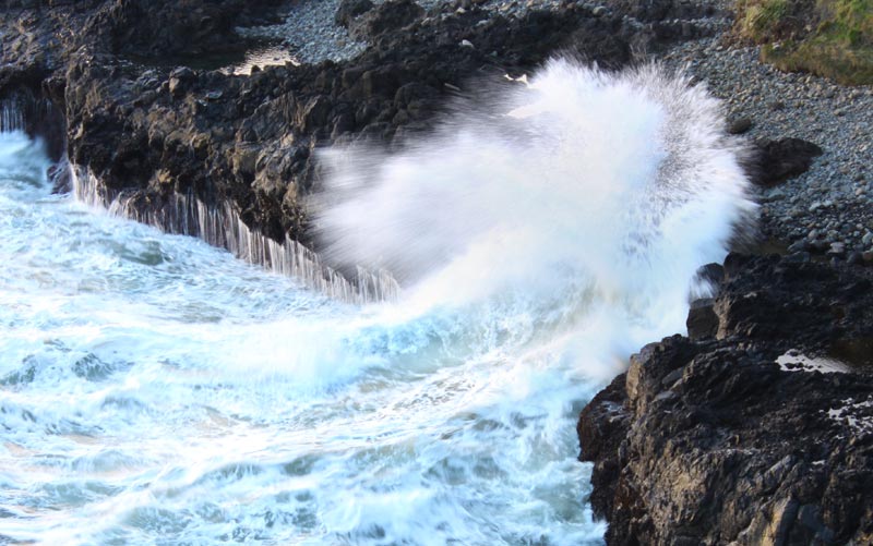 Curious, Mind-Bending Views Come from Different Angles Near Yachats, Oregon