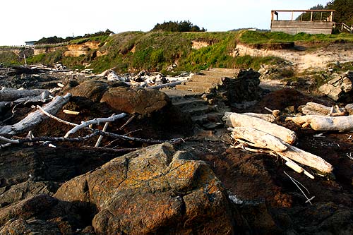 Yachats ancient steps