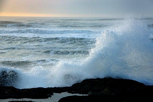 More Stormy Fun for Oregon Coast: Large Waves 